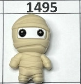 1495- 3D Mummy Focal Bead