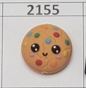 2155-  Cookie Focal Bead