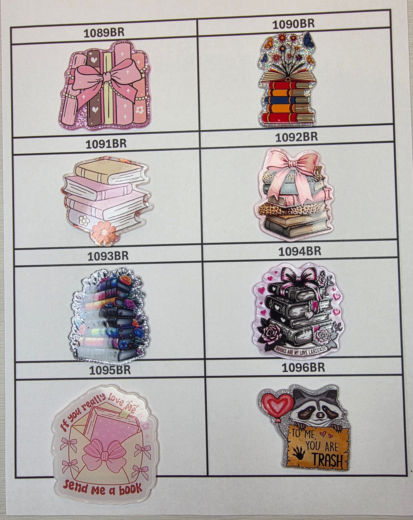 Acrylic Flatback Catalog