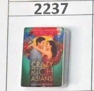 2237- Crazy Rich Azians Book Focal Bead