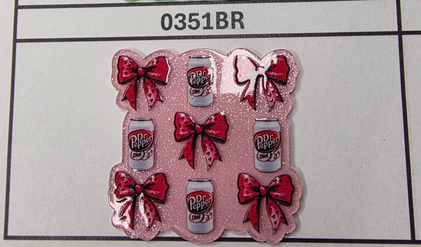 0351BR Dr Pepper w Bows