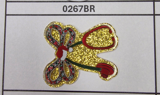 0267BR Christmas Stethoscope