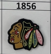 1856- Blackhawk Focal Bead