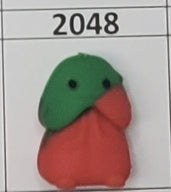 2048- 3D Man Part Focal Bead