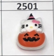 2501- 3D Kitty Pumpkin