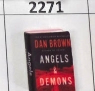 2271- Angels and Demons Book Focal Bead
