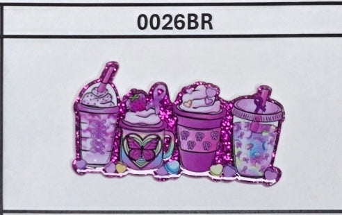 0026BR Butterfly Purple Beverages