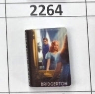 2264- Bridgerton Book Focal Bead