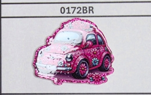 0172BR Pink Beetle Car