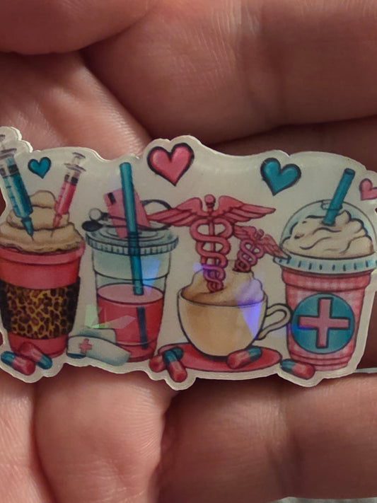 0397BR  Medical Drinks Holographic