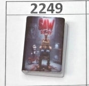 2249- Saw Story Book Focal Bead
