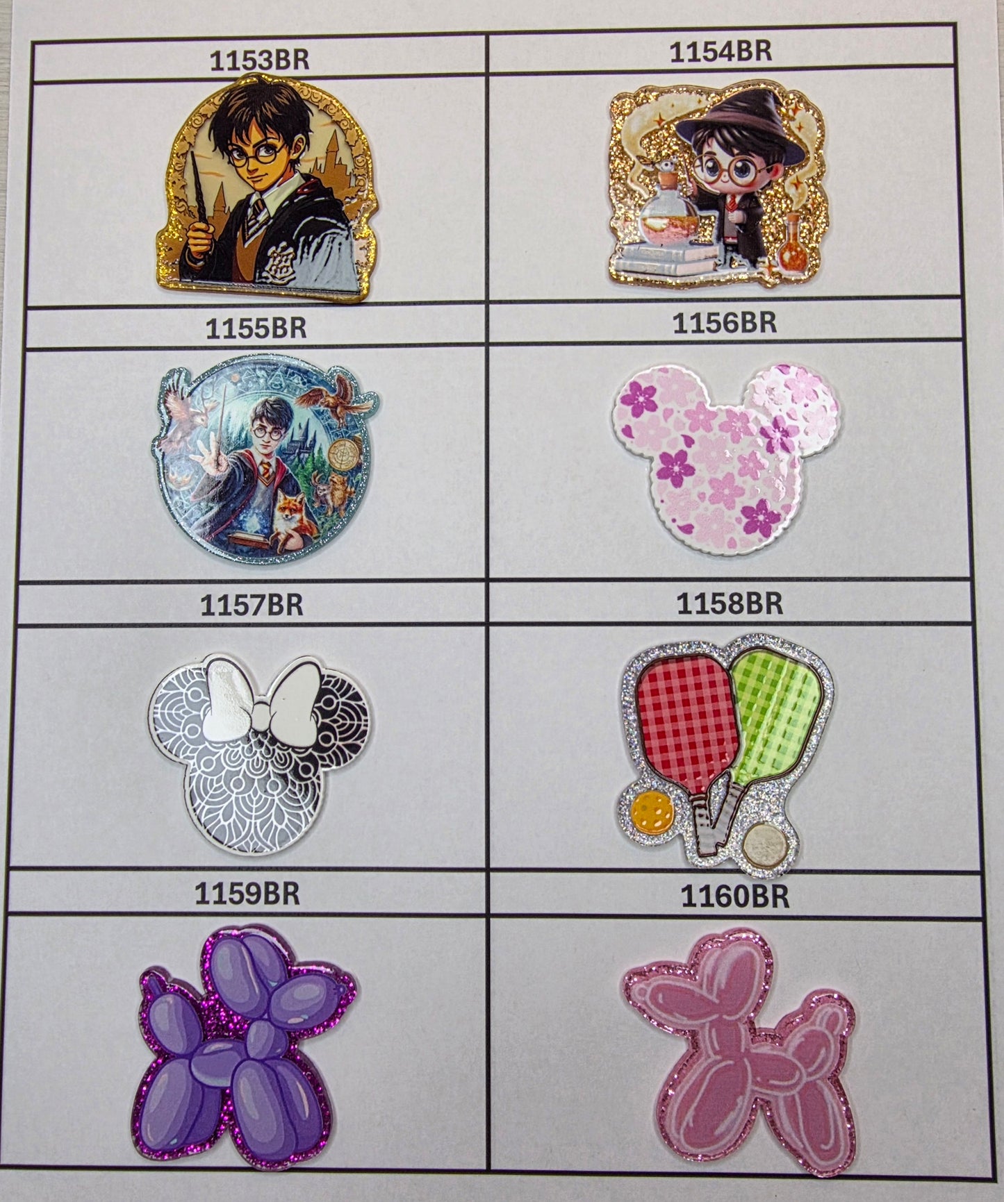 Acrylic Flatback Catalog