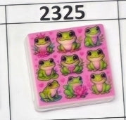 2325-Frogs Focal Bead