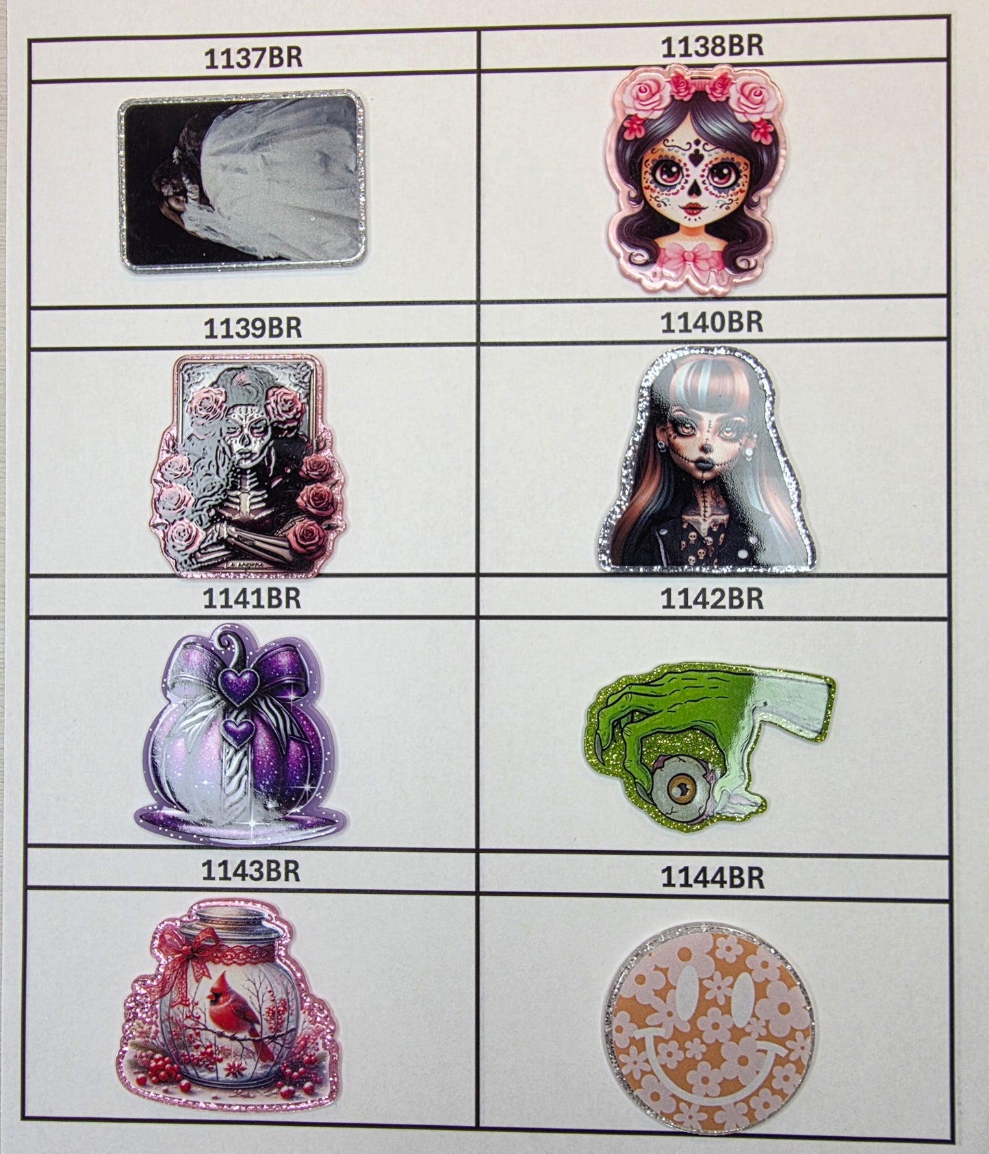 Acrylic Flatback Catalog