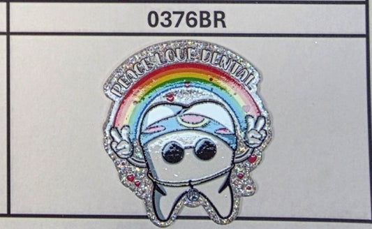 0376BR Peace Love Dental