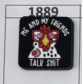 1889- Me and my Friends Focal Bead