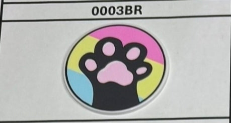0003BR Cat Paw Pastel