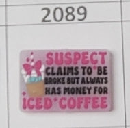 2089- Suspect Claims to be Broke Focal Bead