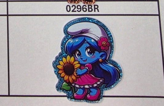 0296BR Smur Girl