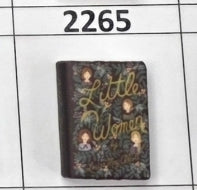 2265-Little Women Book Focal Bead