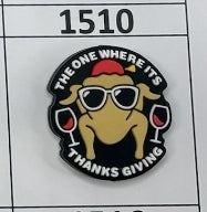 1510- It's Thanksgiving Focal Bead