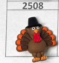 2508- 3D  Turkey with Hat
