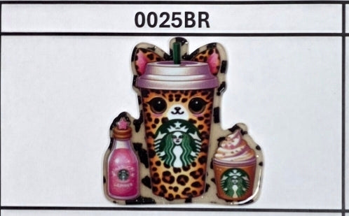 0025BR Cheetah Sbuck Coffee