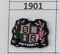 1901- Shiz University Wicked Focal Bead