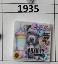 1935- Anxiety Loading Focal Bead