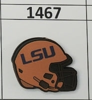1467- LSU Focal Bead