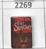 2269- Pet Semetary Book Focal Bead