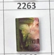 2263- Wicked Book Focal Bead
