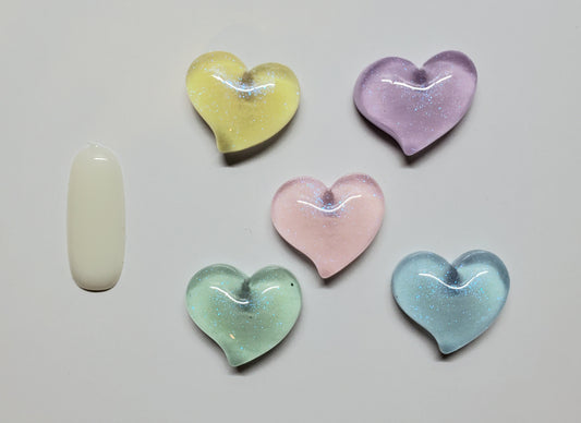 Glittery Hearts